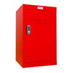 Phoenix CL Series Size 3 Cube Locker in Red with Electronic Lock CL0644RRE DD