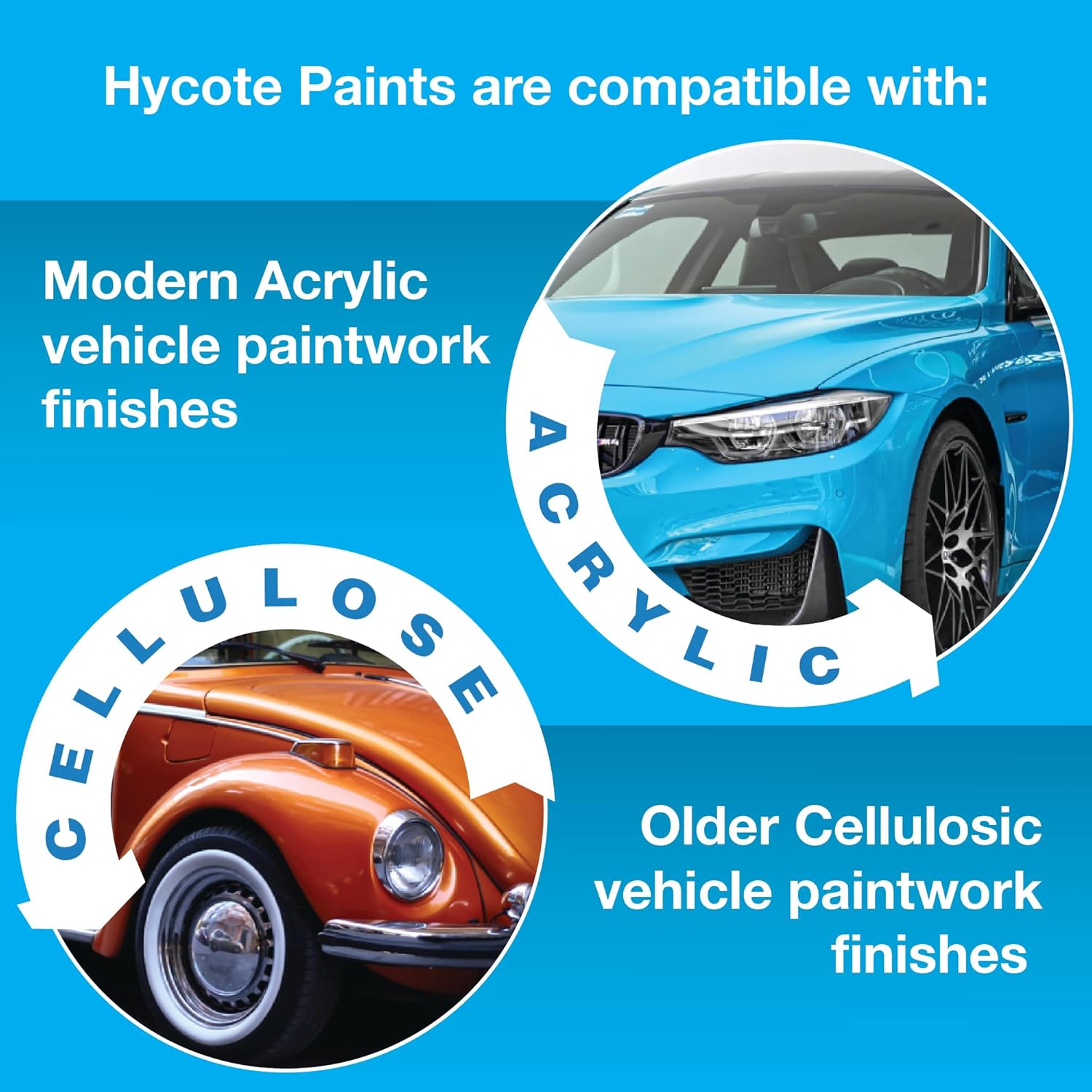 Hycote Satin Black Auto Car Multi-Purpose Preparation 400ml