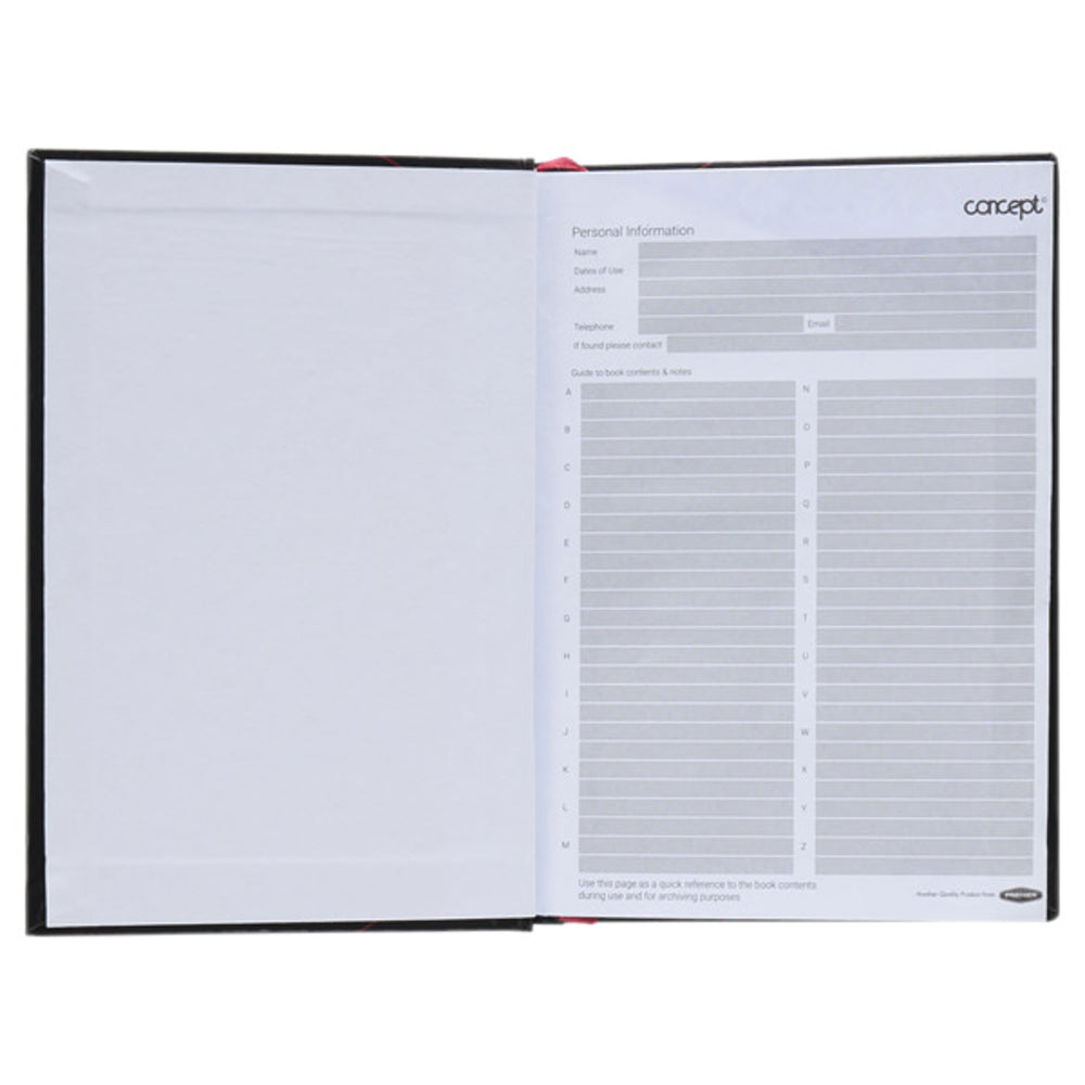 Concept A6 192pg AZ Index Book