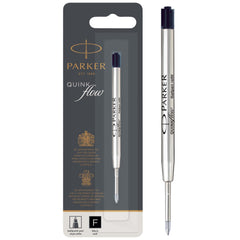 Parker Quink Flow Ballpoint Refill for Ballpoint Pens Fine Black (Single Refill) - 1950367