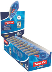 Tipp-Ex Soft Grip Correction Tape Roller 4.2mmx10m White (Pack 10) - 895933