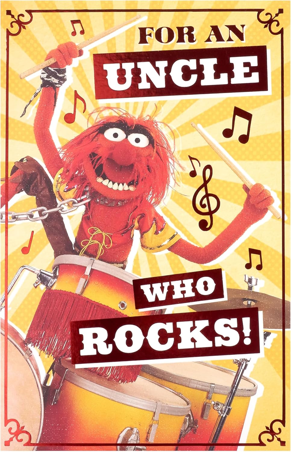 UK Greetings | Disney The Muppets Birthday Card for Uncle