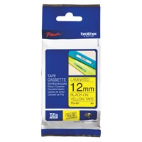 Brother Black On Yellow Label Tape 12mm x 8m - TZE631