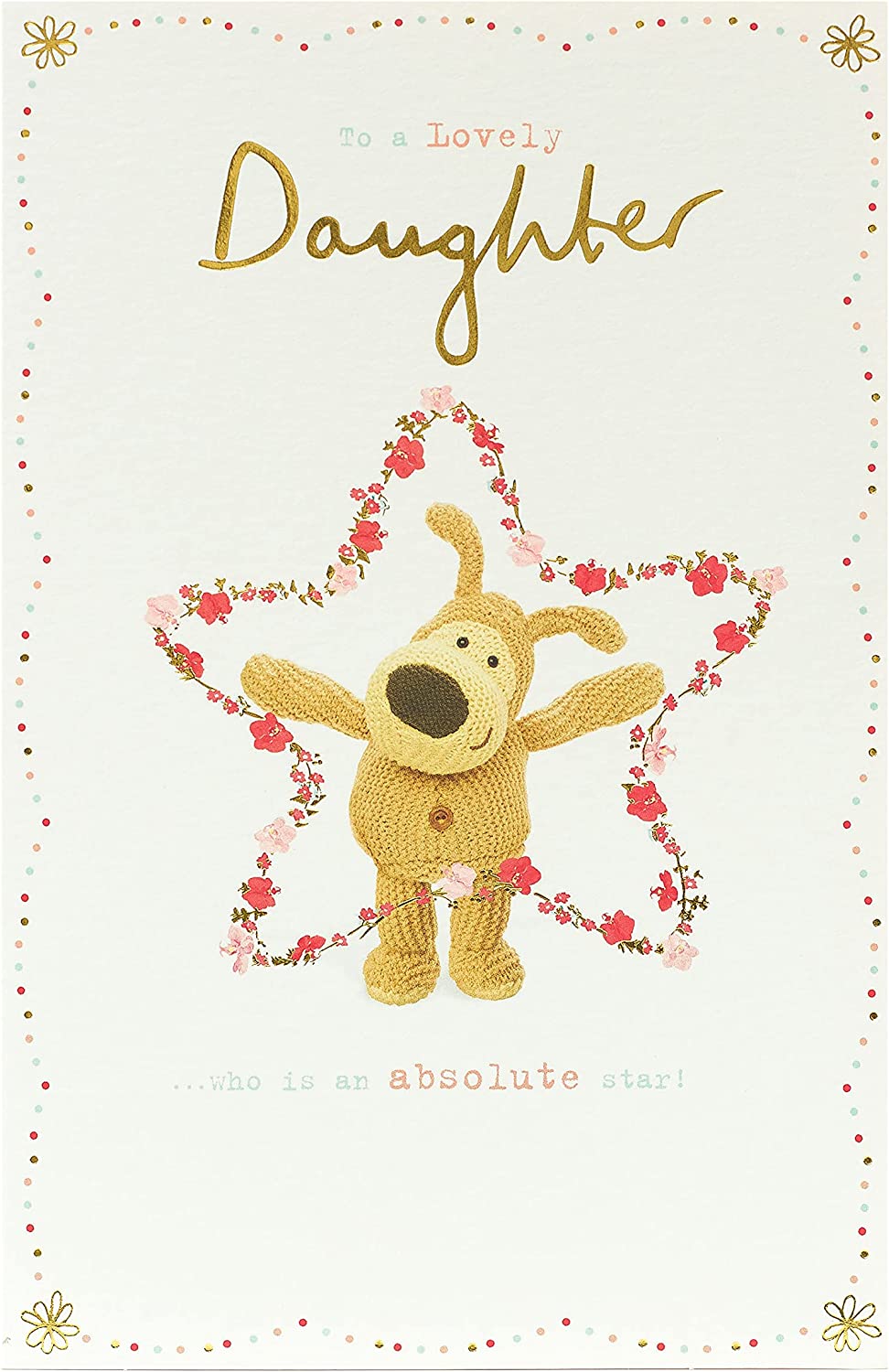 To A Lovely Daughter Happy Birthday Greetings Card