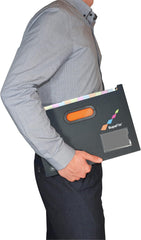 Rapesco SupaFile™ Twin Pack A4 13-Part Landscape Desktop Expanding File with Multi-coloured Dividers