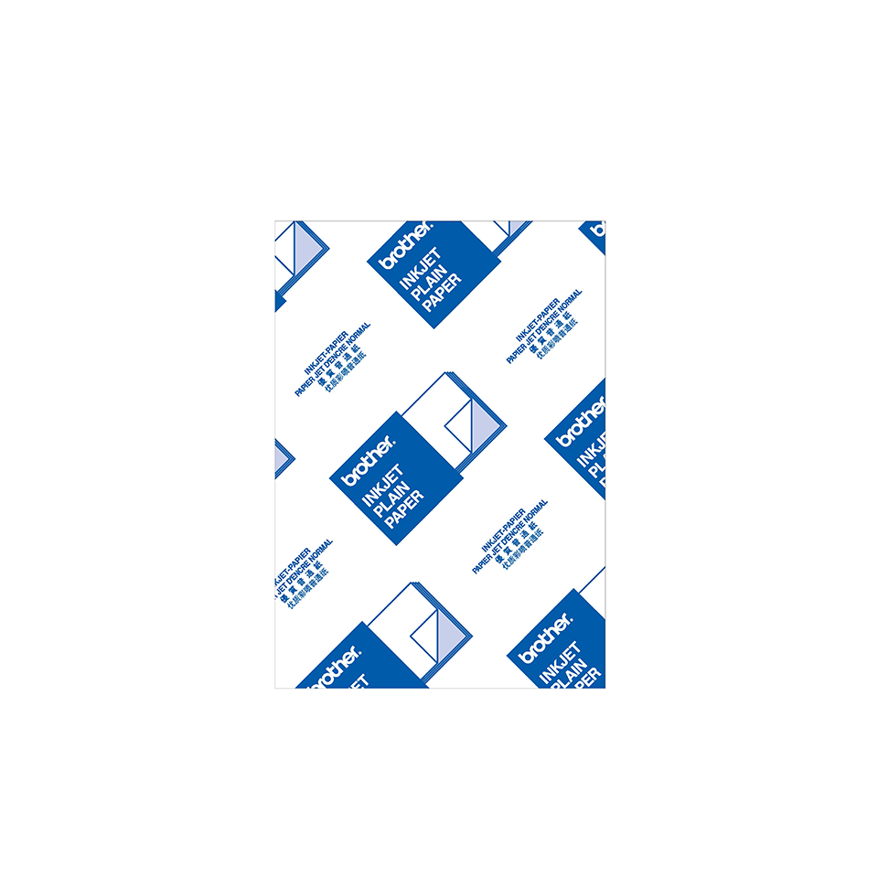 Brother A4 Satin Matt White Inkjet Printing Paper 250 Sheets 72.5 g - BP60PA