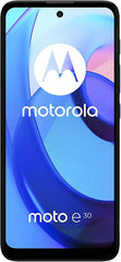 Motorola Moto E30 6.5 Inch Dual SIM Android 10 Go Edition 4G USB C 2GB 32GB 5000 mAh Mineral Grey Smartphone
