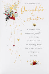Integrated Daughter Christmas Card