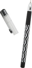 Helix Oxford Monochrome Gel Black Ink Pens x4