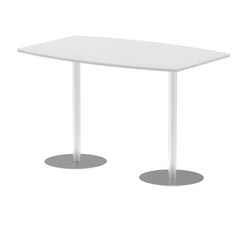 Dynamic Italia 1800mm Poseur High Gloss Table White Top 1145mm High Leg ITL0321 DD