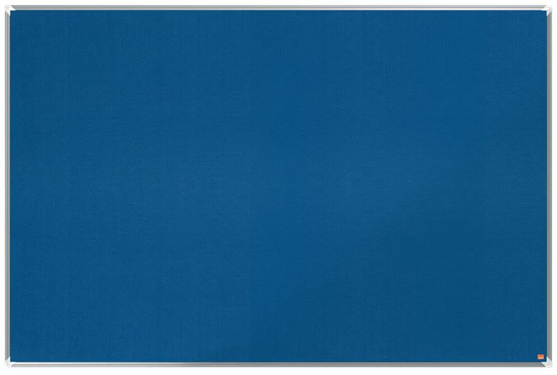 Nobo Premium Plus Blue Felt Noticeboard Aluminium Frame 1800x1200mm 1915192
