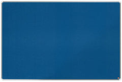Nobo Premium Plus Blue Felt Noticeboard Aluminium Frame 1800x1200mm 1915192