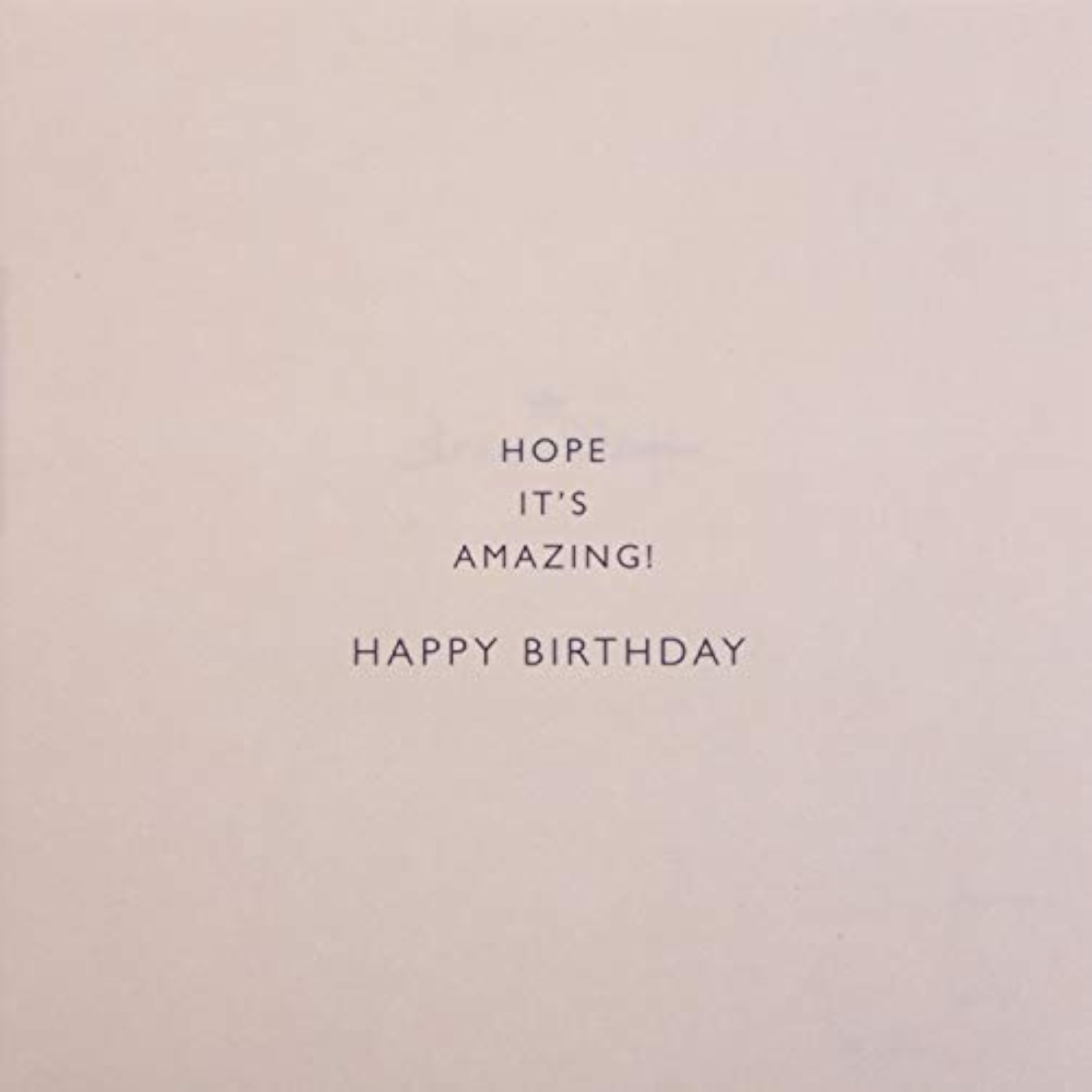 Geometric Foiled Design with 3D Tag Birthday Card
