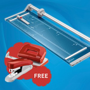Dahle 556 A1 Professional Rotary Trimmer with Free Novus Stapling Set - Promotion - D556BUNDLE DD