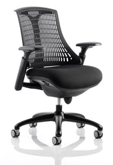 Flex Chair Black Frame With Black Back KC0071 DD