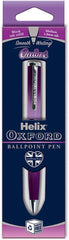 Helix Oxford Premium Ombre Pink Ballpoint Pen – Blue Ink