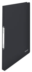 Esselte VIVIDA Ring Binder Polypropylene 2 O-Ring A4 16mm Rings Translucent Black (Pack 10) 624033 DD
