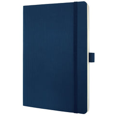 Sigel CONCEPTUM A5 Casebound Soft Cover Notebook Ruled 194 Pages Blue CO327