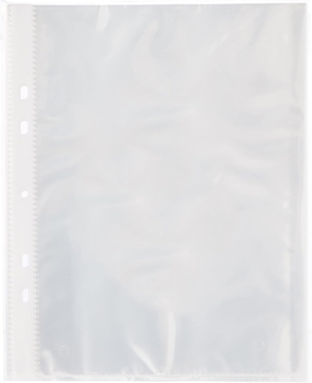 Tiger A5 strong transparent poly punched pockets x 20 sleeves/wallets