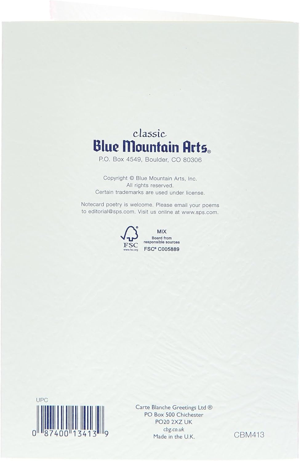 Blue mountain Card The Love Between Mother and Daughter is Forever