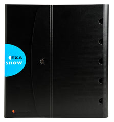 Exacompta Exactive Exashow Presentation Folder A4 Polypropylene Black - 56034E