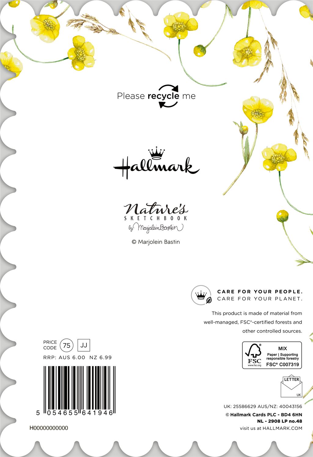 Floral Birthday Card – Birthdays Like Flowers Are Meant To Be Enjoyed