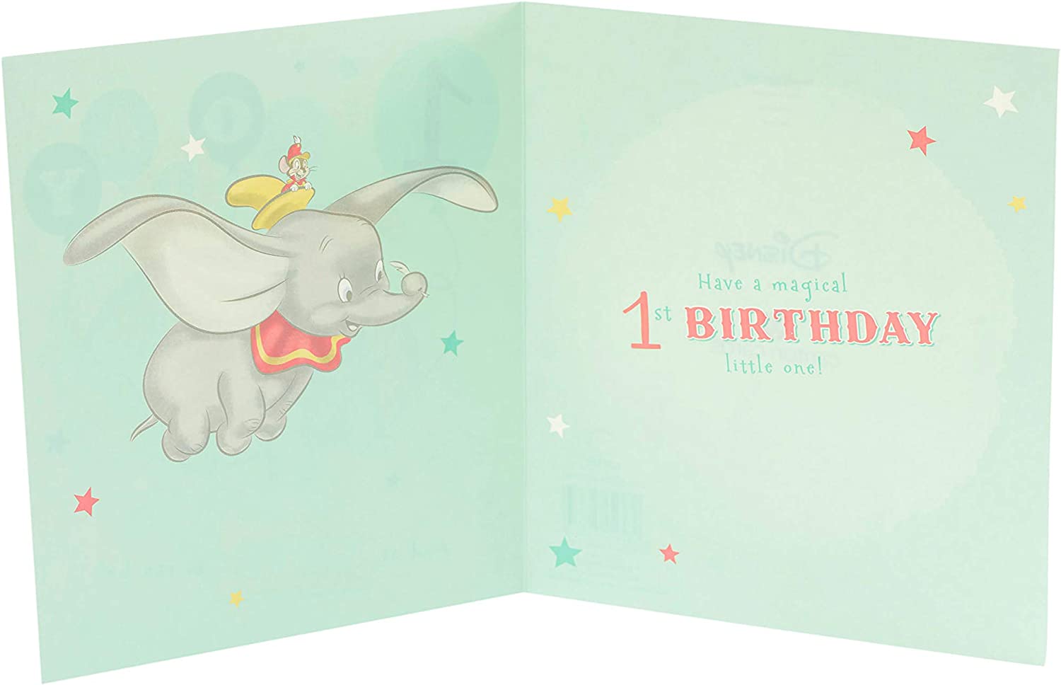 Disney Dumbo 1 Today Birthday Card