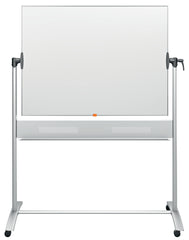Nobo Prestige Mobile Magnetic Enamel Whiteboard 1200x900mm 1901033 DD