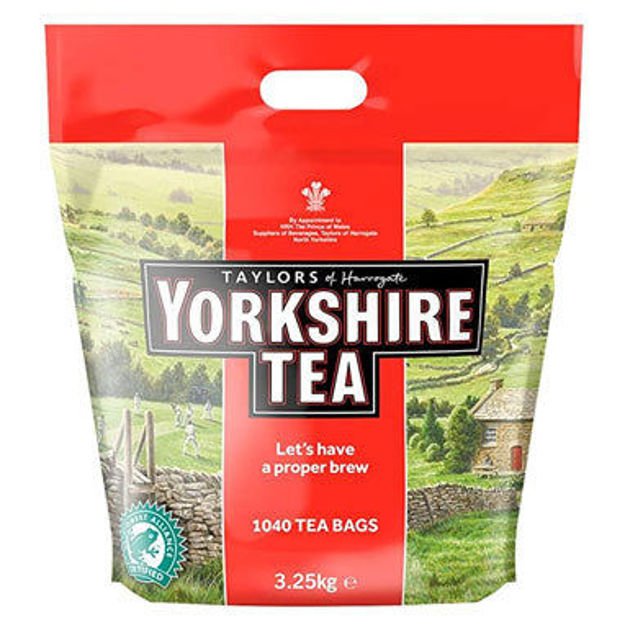 Yorkshire Tea 2 Cup Tea Bags (Pack 1040) - 0403379