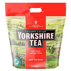 Yorkshire Tea 2 Cup Tea Bags (Pack 1040) - 0403379