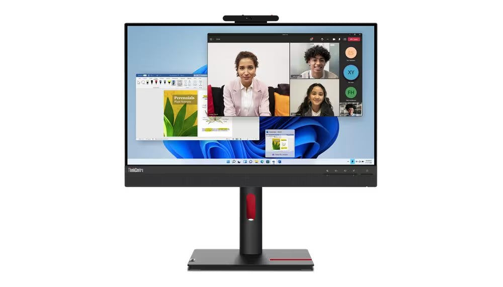 Lenovo ThinkCentre Tiny-In-One G5 23.8 Inch 1920 x 1080 Pixels Full HD IPS Panel HDMI DisplayPort USB Monitor