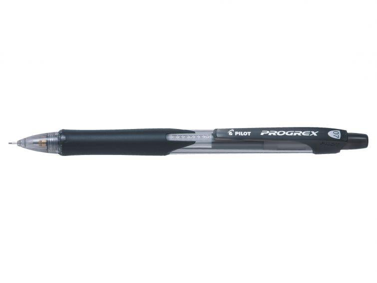 Pilot Begreen Progrex Mechanical Pencil HB 0.7mm Lead Black/Transparent Barrel (Pack 10) - 4902505373404