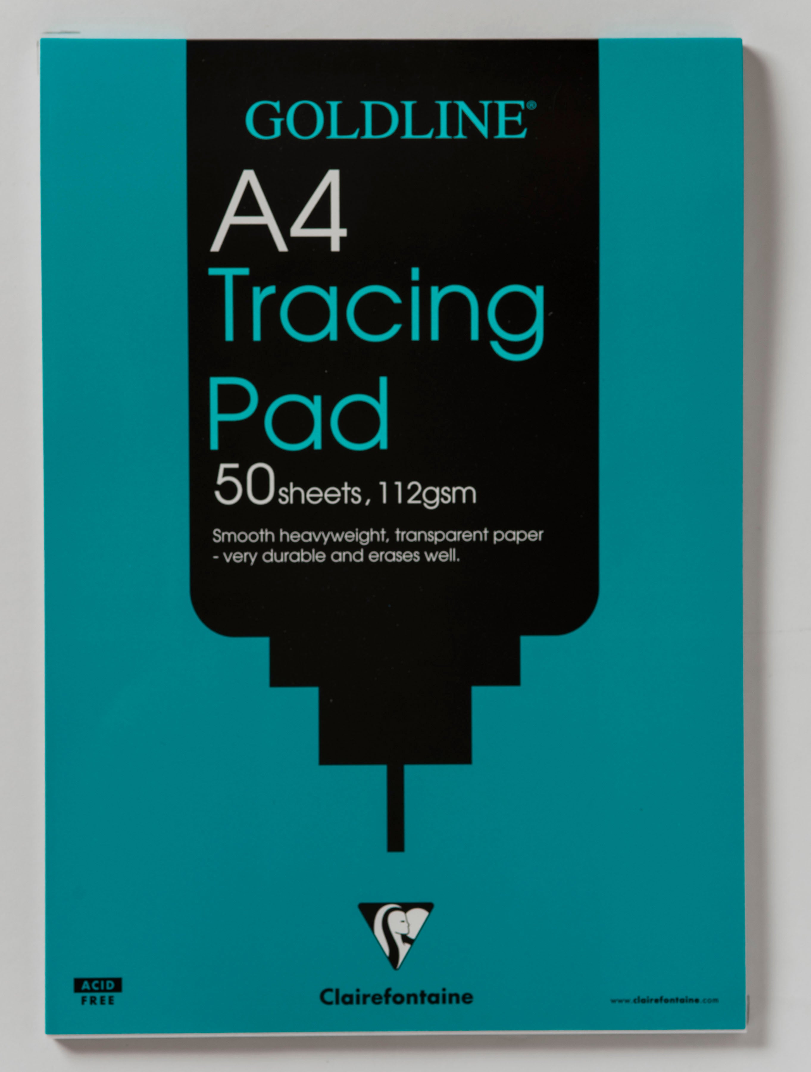 Clairefontaine Goldline Heavyweight A4 Tracing Pad 112gsm 50 Sheets - GPT3A4Z