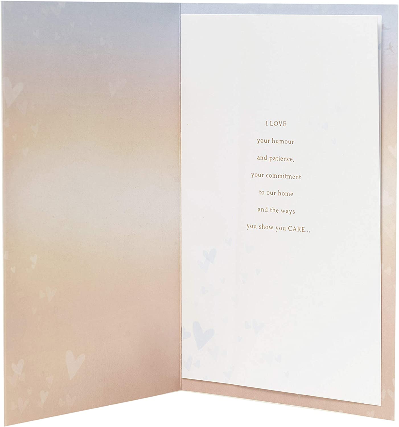Husband Birthday Card with Lovely Words