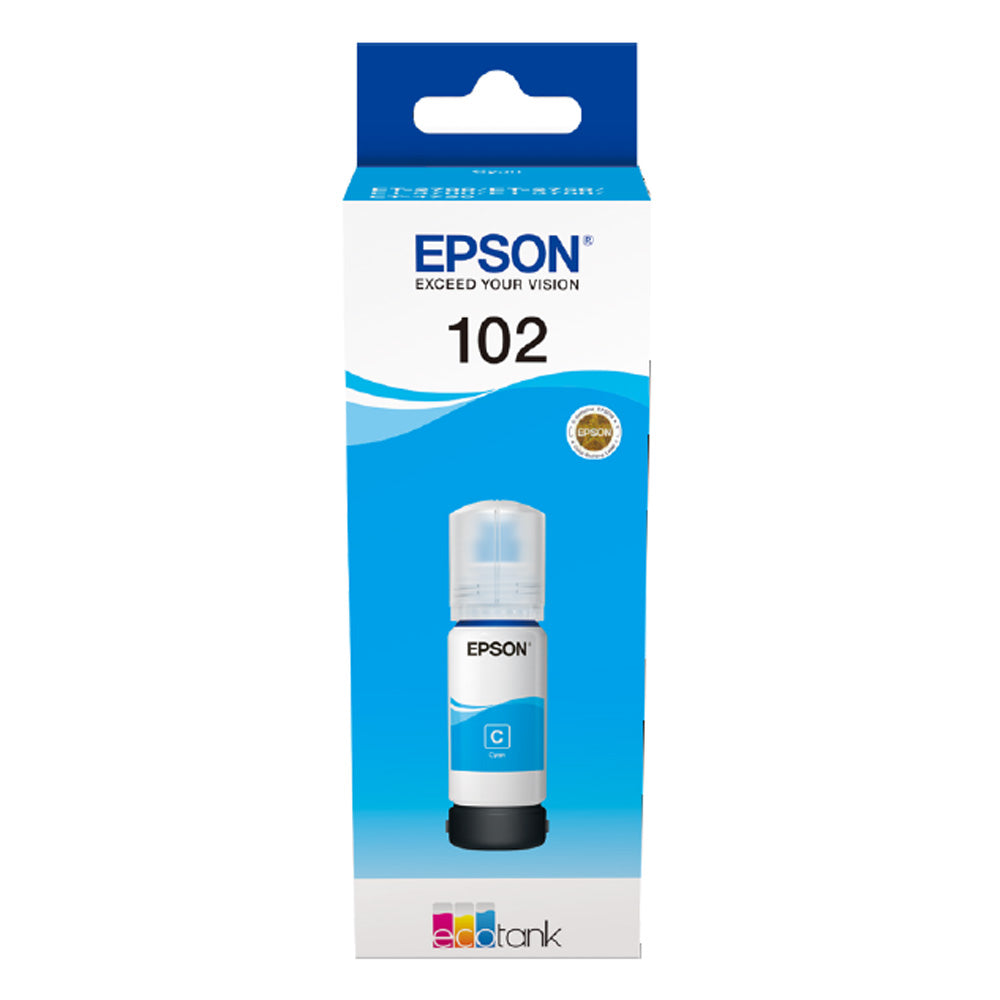 Epson 102 Cyan Ink Cartridge 70ml - C13T03R240