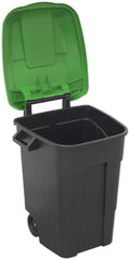 ValueX Wheelie Bin 140 Litre H950 x D560 x W480mm Green