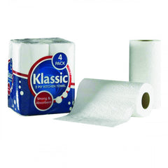 ValueX Kitchen Towel 2 Ply White (Pack 24) 1105090