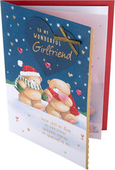 Hallmark Boxed Christmas Card for Girlfriend - Cute Forever Friends Winter Love Design