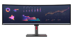 Lenovo ThinkVision P49w-30 49 Inch 5120 x 1440 Pixels W-LED IPS Panel HDMI DisplayPort Thunderbolt 4 USB Hub Monitor