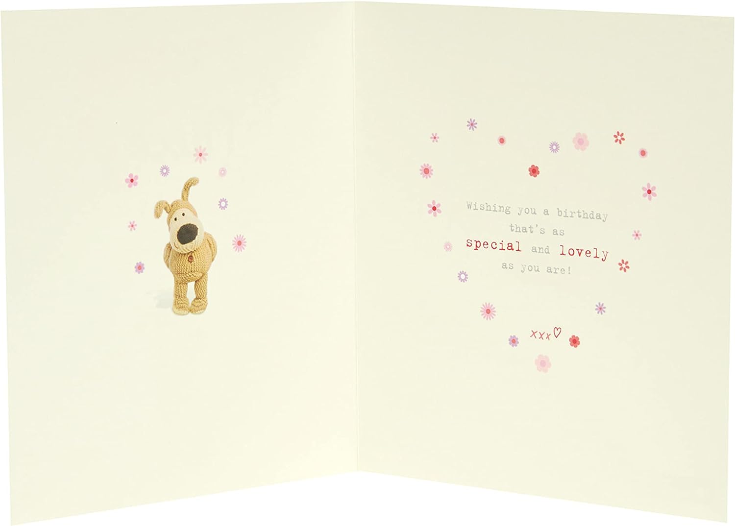 Boofle A Big Flower Balloon Design Niece Birthday Card