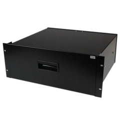 StarTech.com 4U 19in Rack Black Steel Storage Drawer