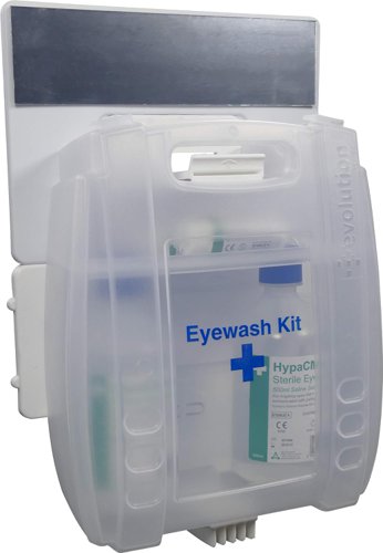 Evolution Series Plus 2 x 500ml Eye Wash Kit with Mirror