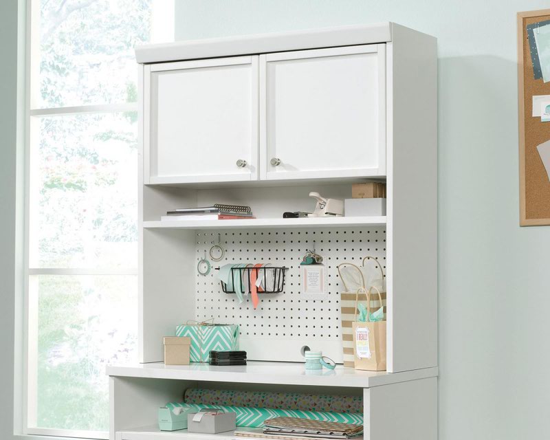 Teknik Craft Storage Hutch Unit W809 x D316 x H916mm White Finish - 5421414