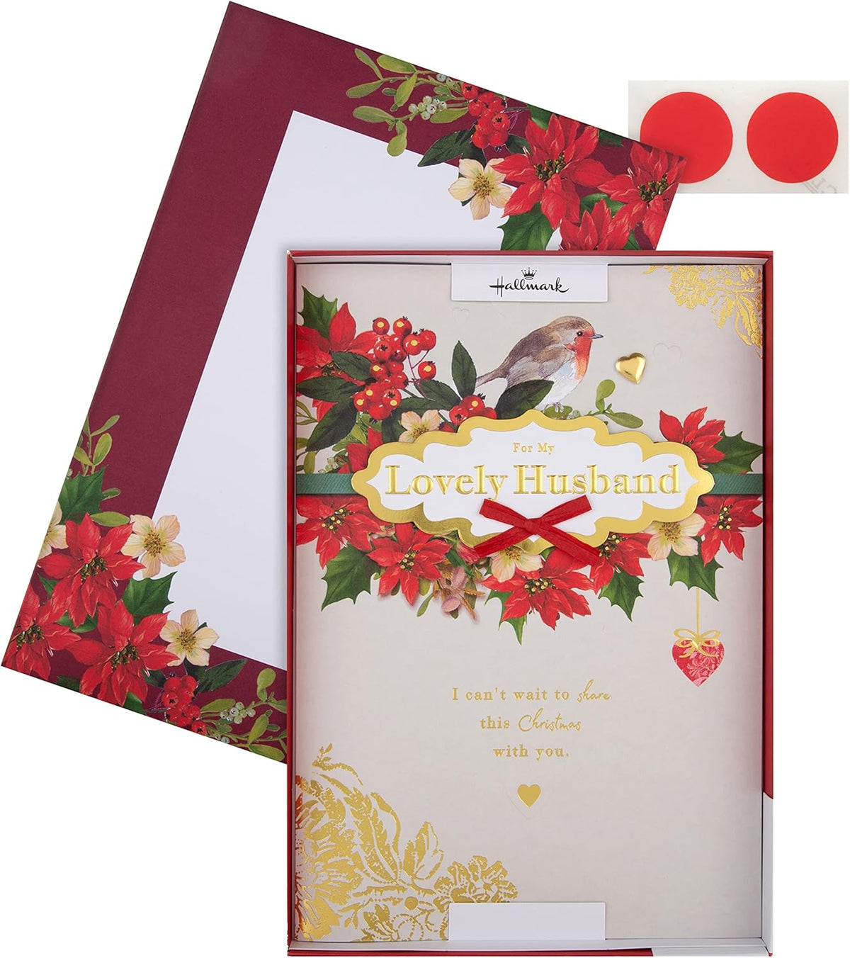 Husband Open Christmas Card – Heartfelt Festive Greeting