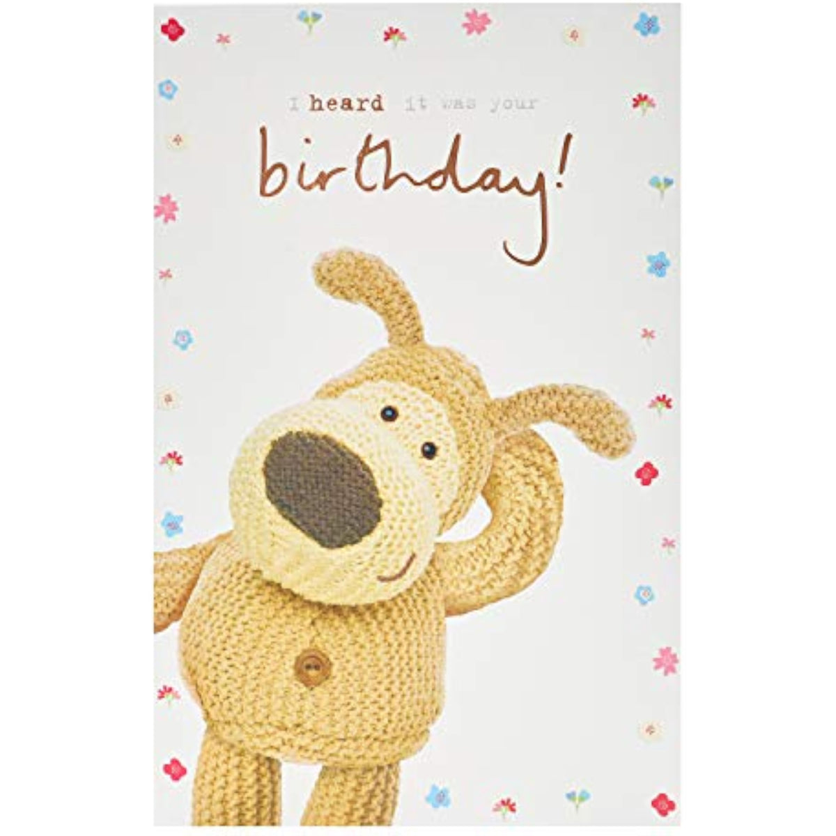 Cute Boofle I Heard it was Your Birthday Birthday Card