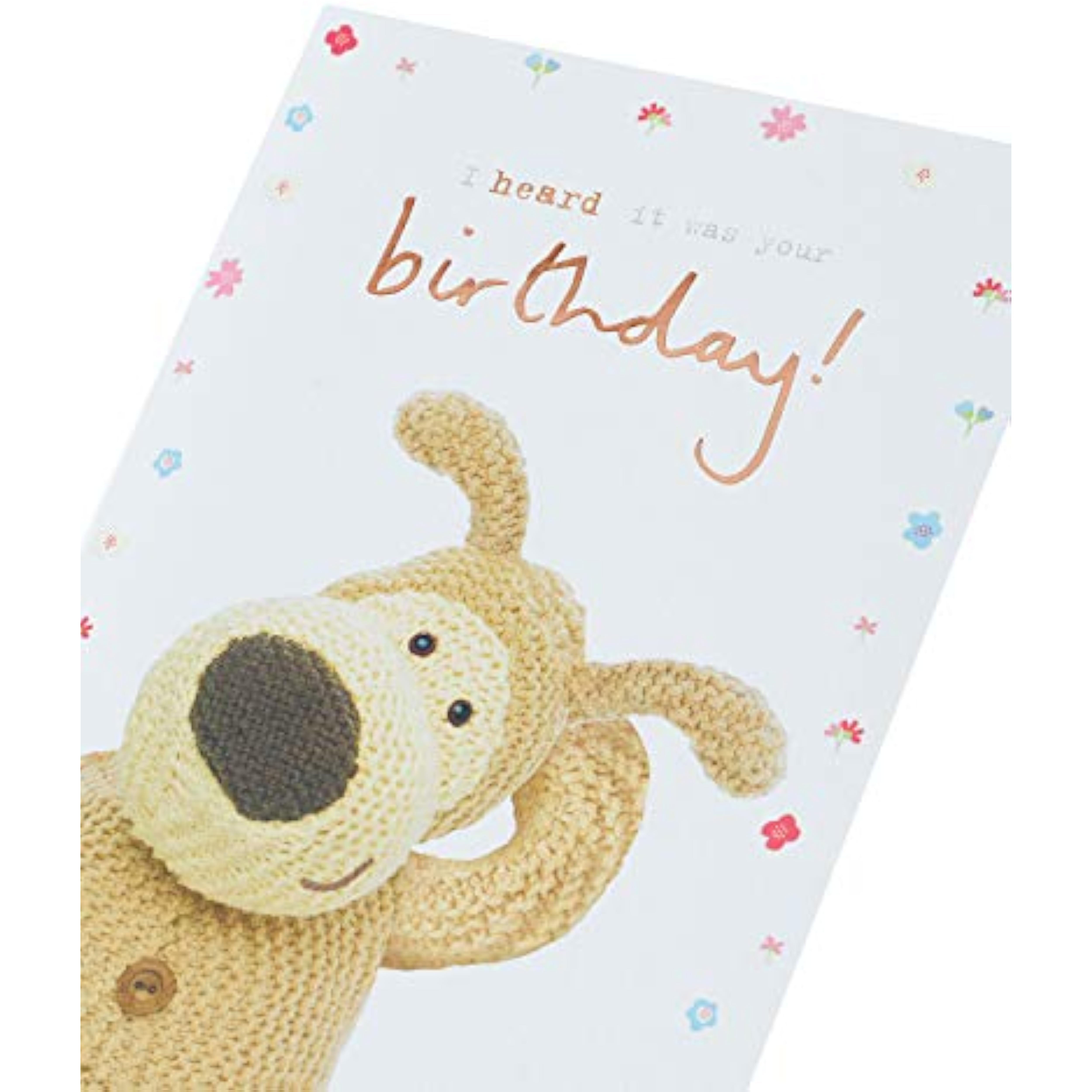 Cute Boofle I Heard it was Your Birthday Birthday Card