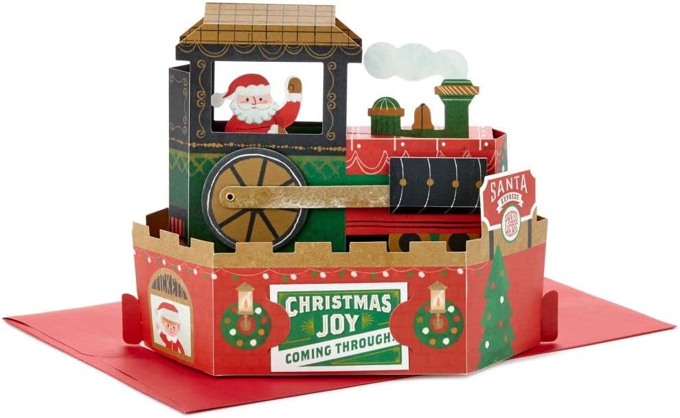 Unisex Christmas Greeting Card with Festive Seasonal Design and Heartfelt Wishes