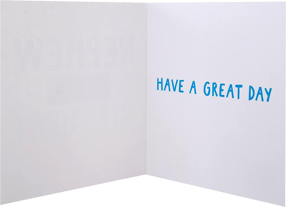 Contemporary Nephew Birthday Card