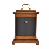 Widdop & Co wooden mantel clock in lantern style with handle, featuring a classic design and vintage-inspired details.