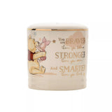 Disney Magical Beginnings ceramic money box featuring Pooh Bear by Widdop & Co, with a cute Pooh design for saving coins.